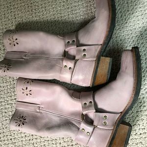 Frye Harness Boots Pink Size 9m